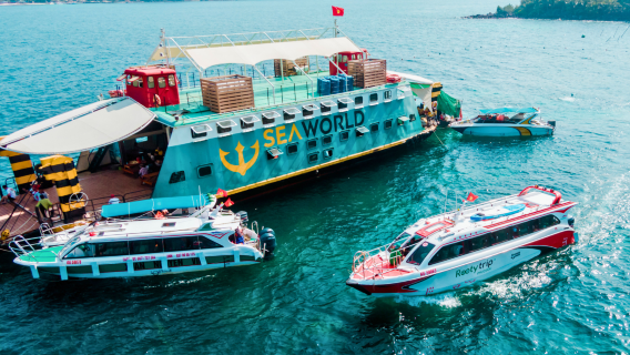 Phu Quoc 2 Islands Boat Tour | Coral Park, Island Hopping - Chill at Sao Beach