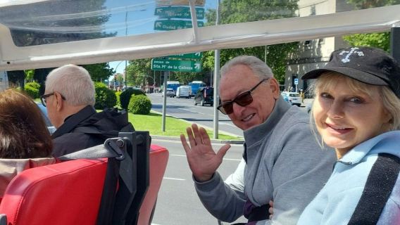 Madrid: Geführte Tuk-Tuk-Tour + Hin- und Rücktransfer