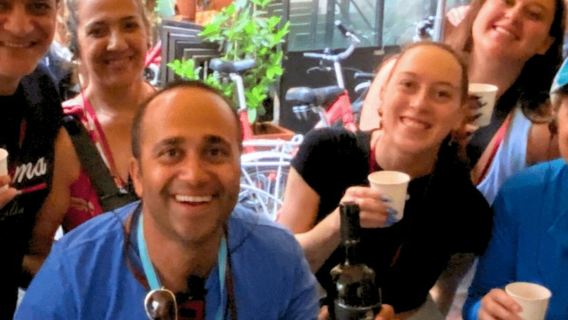 Rome: Guided Evening Bike Tour + Wine Tasting
