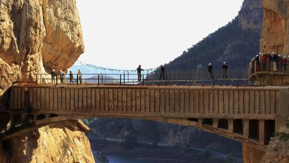 Caminito del Rey from Seville with private transportation