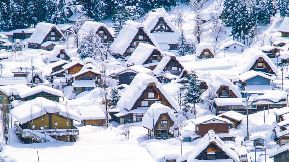 Perjalanan satu hari dengan sewa kendaraan pribadi di Nagoya [Shirakawa-go/Takayama/Kanazawa/Gero/Kamikochi/Kastil Inuyama]