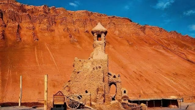 坎兒井+火焰山+庫木塔格沙漠