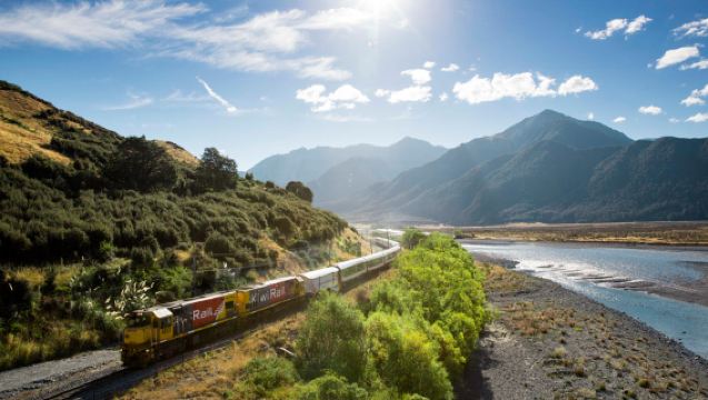 Alpine Express Scenic Train (Christchurch - Arthur's Pass)