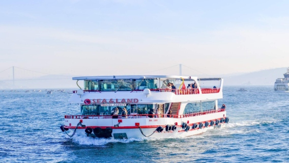 터키 이스탄불 보스포루스 해협 관광 유람선 SEA&LAND 선박 티켓 Istanbul: Bosphorus Sightseeing Cruise Tour 93859