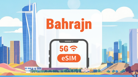 Bahrajn 5G eSIM | Wszystkie AI & TikTok | 1–30 dni | Kod QR