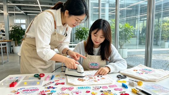 Shanghai M50 Kreativpark|Handyketten/Bügelfolien-Erlebnis [optionaler Abholservice + englischsprachige Führung]