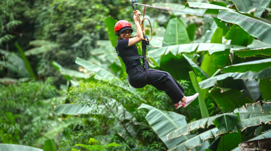 清邁天鷹叢林飛躍Sky Hawk Zipline