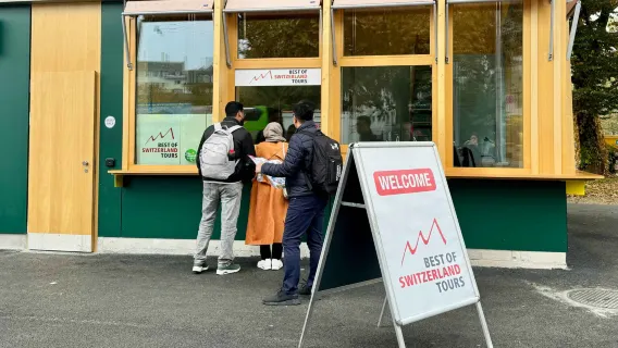 Zurich bus tour Tour + Guided Walking Tour of the Old Town