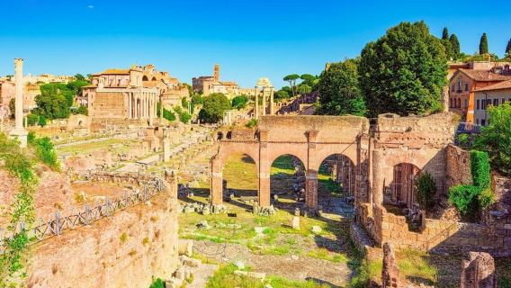 Roma: Tur Koloseum, Bukit Palatine, dan Forum Romawi