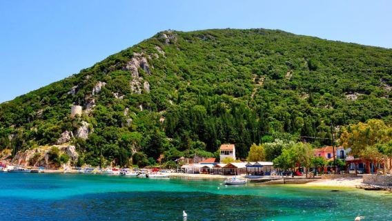 From Kefalonia: Day Trip to Ithaki Island with a Swim Stop
