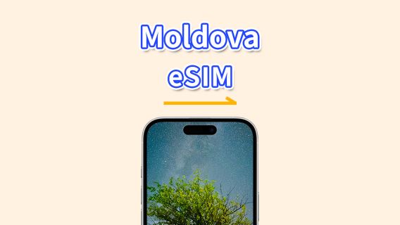 Moldova eSIM | Data Kelajuan Tinggi | 4G | Pakej Harian/Data | 24 Jam | 1-30 Hari | Kod QR