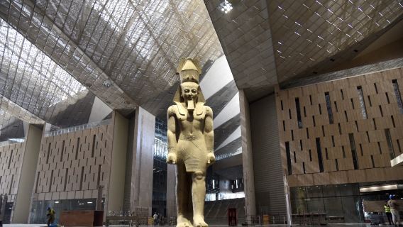 Piramid Giza Persendirian, Sphinx, Muzium Besar Mesir Baharu dan Bazar