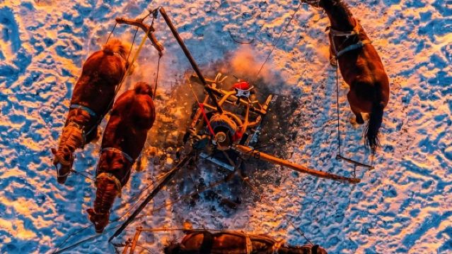 【查干湖】深度體驗東北正宗古法冬捕+冰上活動 全程暖車一日遊