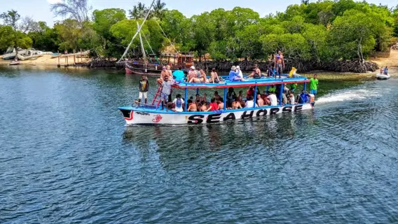 Perjalanan Satu Hari dari Mombasa Kenya: Taman Laut Watamu + Pulau Sudi (Snorkeling + Makan Siang)
