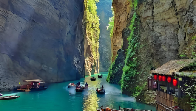 【自主直發·旅行團】鶴峯屏山大峽谷+宣恩夜遊純玩一日遊