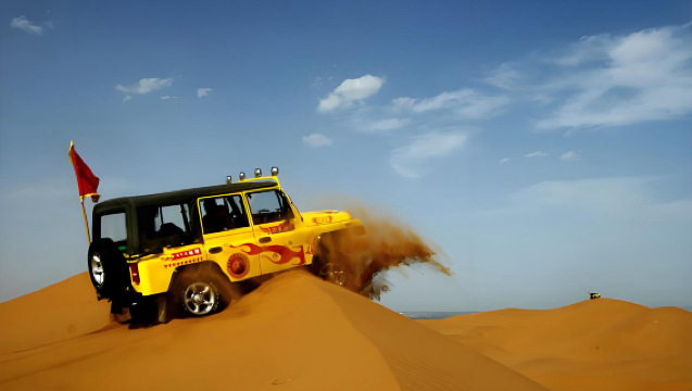 【一日雙景●專車接駁，庫布其沙漠撒野+五當召祈福純玩一日遊】