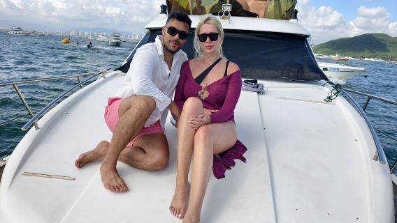 [Partage de yacht à Sanya] Croisière de 3 heures en yacht de luxe + pêche en mer + expérience de jet-ski + fruits, boissons et eau minérale