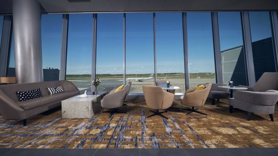 Finlandiya HEL Helsinki Vantaa Uluslararası Havalimanı Dinlenme Salonu VIP Kullanım Kuponu/VIP/ Bekleme/Ofis/Yemek/Dinlenme