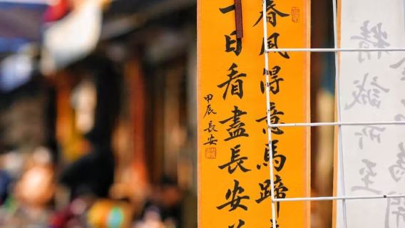 Xi'an 2-5 person small group | Chinese calligraphy experience at Shuyuan Gate + Xiangzi Temple + Defu Alley