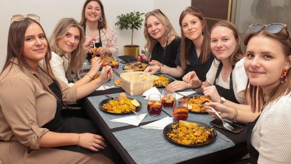 Madrid: Paella and Sangria Workshop in the City Center