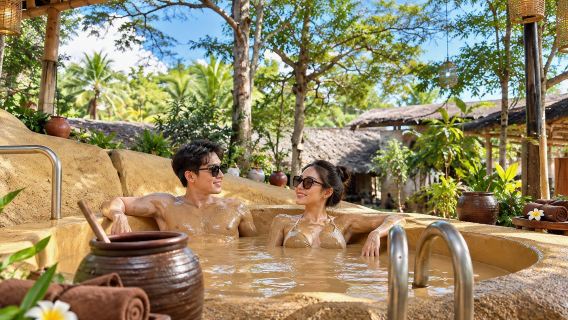 Nha Trang I-RESORT tắm bùn | Suối nước nóng khoáng + hồ bơi + công viên nước + gói dịch vụ tùy chọn