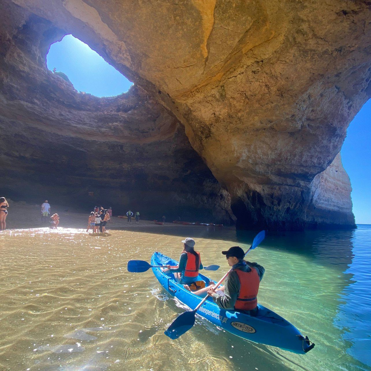 Benagil Cave: Kayak Experience from Benagil Beach