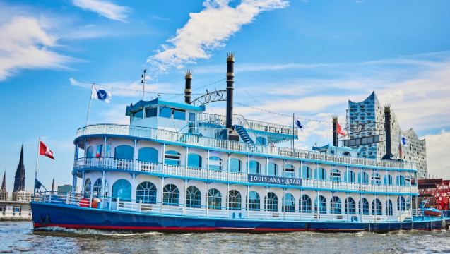 Hambourg : Croisière d'une heure dans le port avec audioguide