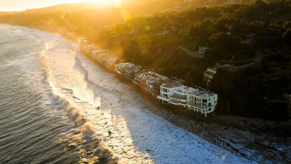 Costa e montagne di Malibu: tour in elicottero di 50 minuti