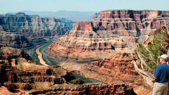From Las Vegas: Grand Canyon West 5-in-1 Tour with Rim Lunch