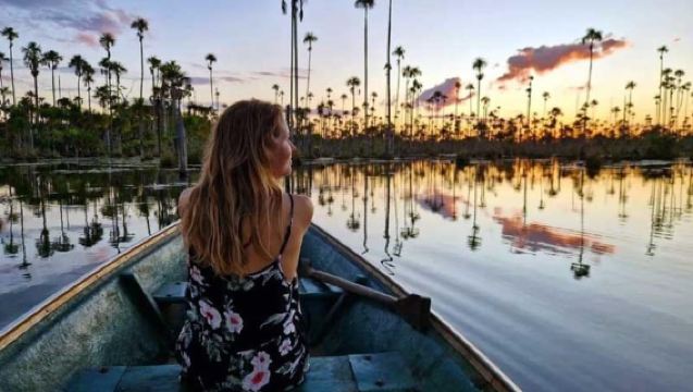 雅庫馬馬湖 - 日出或日落