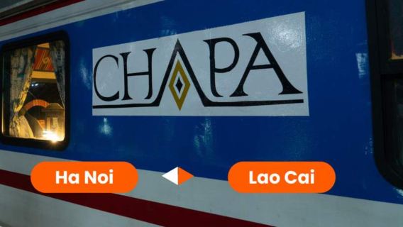 Schlafwagen von Hanoi nach Lao Cai Sa Pa (4-Bett- oder 2-Bett-Abteil wählbar, optionaler Transferservice zum Zielort)