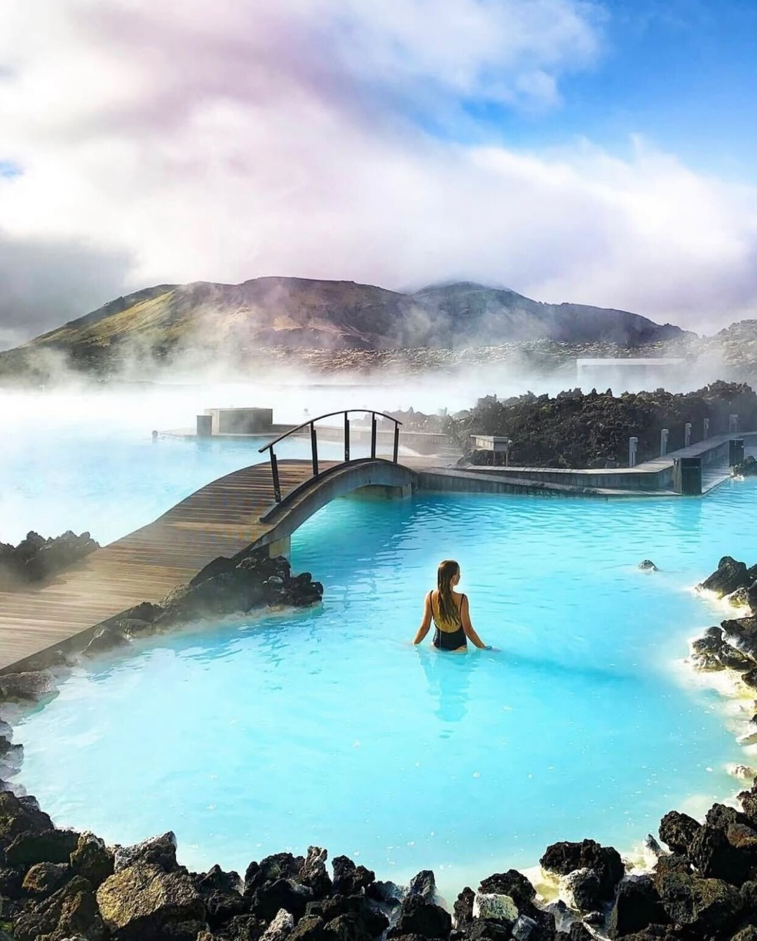Tour di un giorno al Cerchio d'Oro e alla Laguna Blu in Islanda con il cratere vulcanico, biglietto d'ingresso comodo, geyser e cascata d'oro