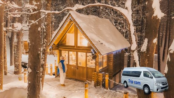 Hokkaido + Vườn bách thú Asahiyama + Sân thượng linh hồn rừng + Ao xanh tour 1 ngày|Tuỳ chọn 9-13 người