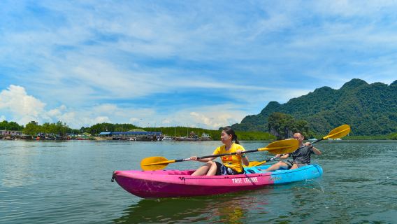 Lawatan Kayak Gua Laut Krabi Bor Thor Setengah Hari dengan Pindahan