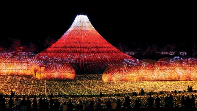 Nagashima Mitsui Outlet + Nabana no Sato Illumination 1-day Tour|Round-trip to Nagoya