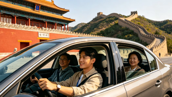 Beijing Tiananmen Square + The Palace Museum + Badaling Great Wall 1-day tour [family VIP tour]