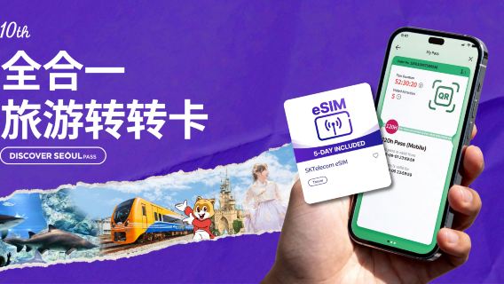 Discover Seoul Pass Mobile - карта для исследования Сеула