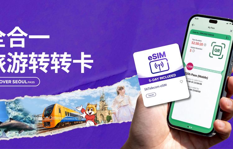Discover Seoul Pass Mobile 首爾轉轉卡