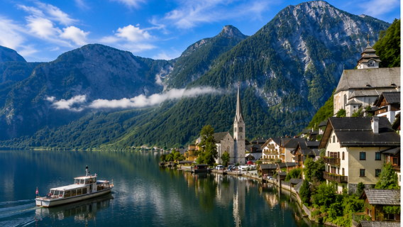 Austria | Lawatan Sehari di Tasik Hallstatt HALLSTATT | Berasal dari Vienna