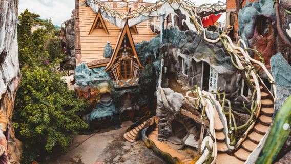 Gunung Langbiang, Rumah Gila dan Air Terjun Datanla dari Da Lat