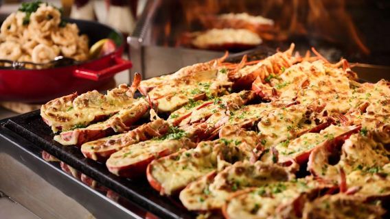 Buffet dinner at Le Buffet in Macau