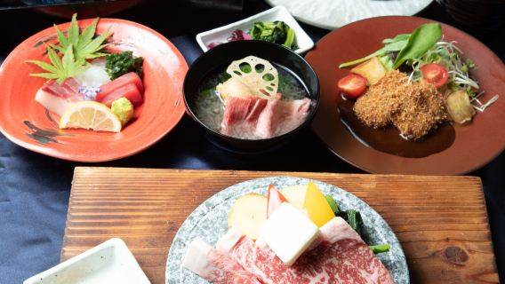 [Ushiwakamaru Umeda Store] Specially Selected Matsusaka Beef Option Coupon Choose One of Three