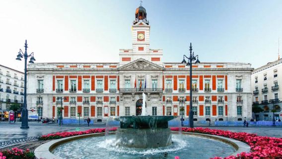 Spain + Royal Palace of Madrid + Prado Museum + Puerta del Sol + El Retiro Park private chartered tour
