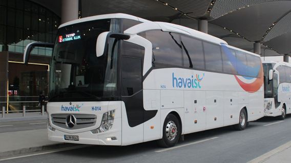 Navetta autobus dall'Aeroporto di Istanbul a Piazza Taksim