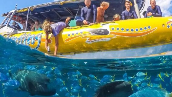 Berakit Laut Whitsunday Islands Lawatan Sehari Pantai Whitehaven Selatan dan Utara