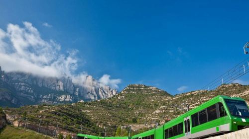 Montserrat half-day tour by cogwheel train