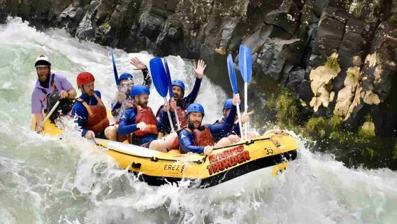 ケアンズ タリ川ラフティング送迎/レンタカー【インストラクター指導/バロン川/インフレータブルラフト】