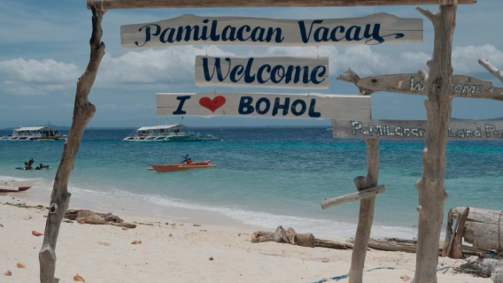 フィリピン・ボホール島パミラカン島ワンデーツアー【認定ディープダイビング3ダイブ】