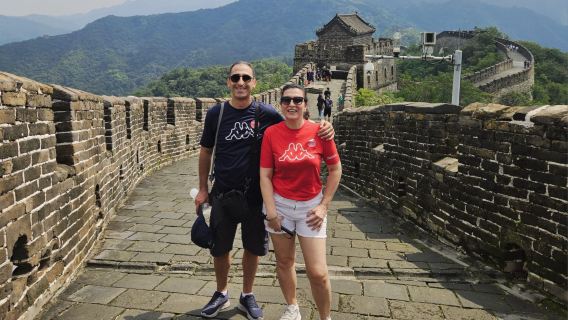 무톈위창청(모전욕장성) 5킬로미터 가이드 하이킹과 상행 케이블카