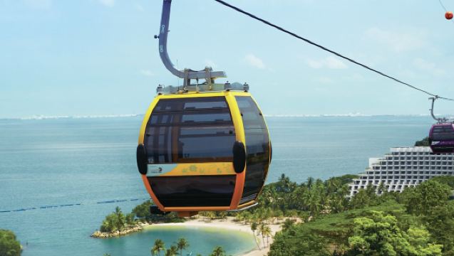 Singapore: Cable Car SkyPass (Roundtrip)